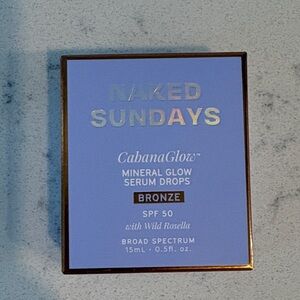 Naked Sundays CabanaGlow SPF 50 Mineral Glow Serum Drops - Bronze